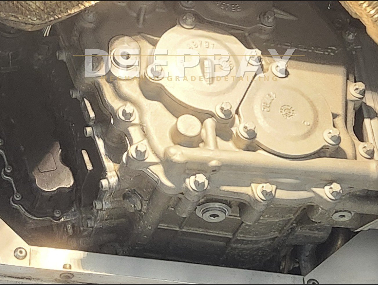 Rear Underbody — Before