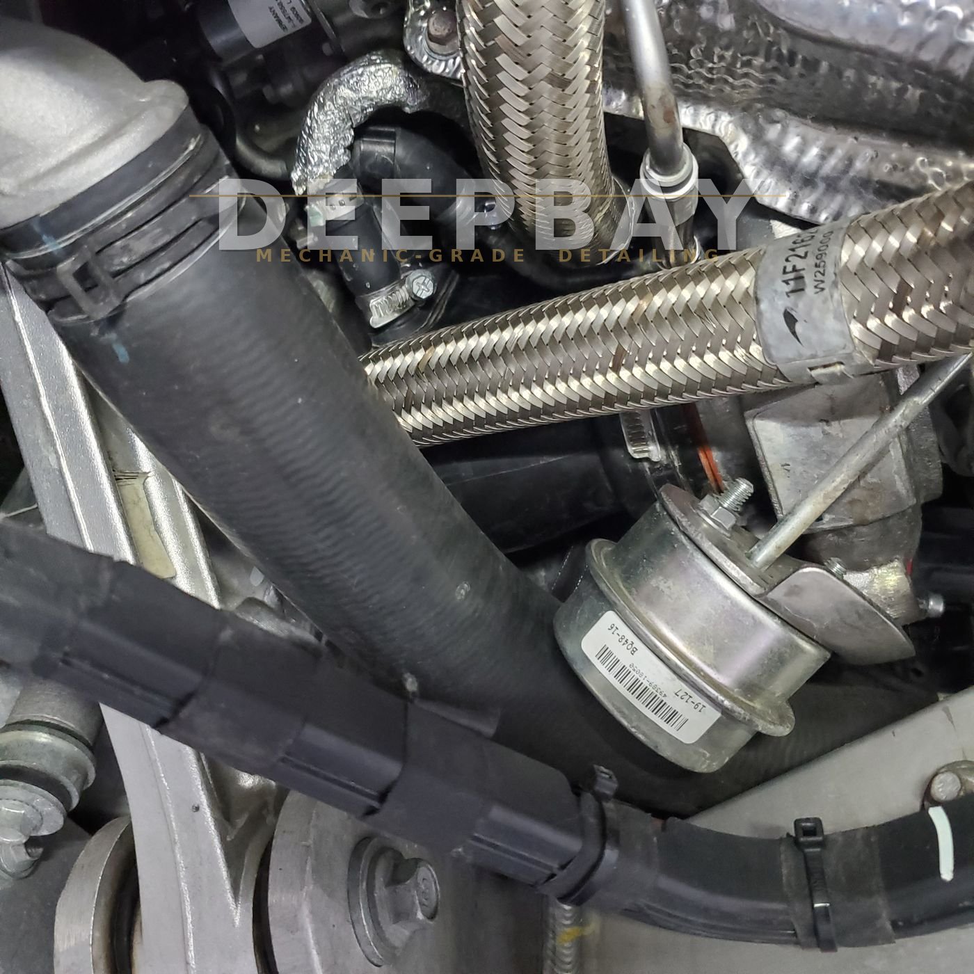 Coolant Return Hose — After